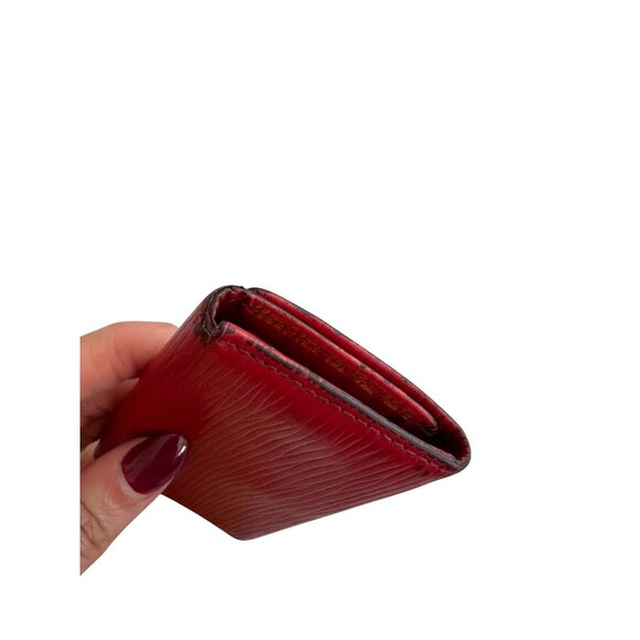 LOUIS VUITTON Red Epi Leather Keyholder Case - Picture 4 of 8